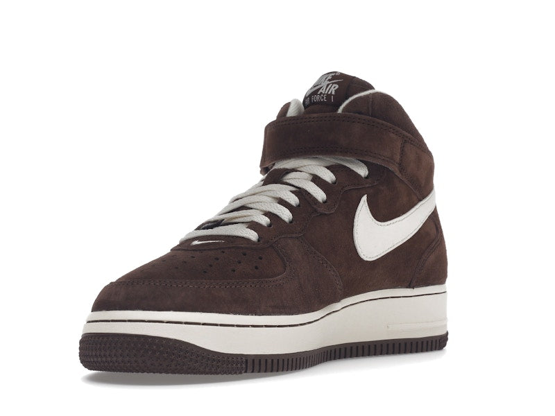 Nike Air Force 1 Mid Qs Chocolate - Chocolate/Cream - DM0107-200 - 14