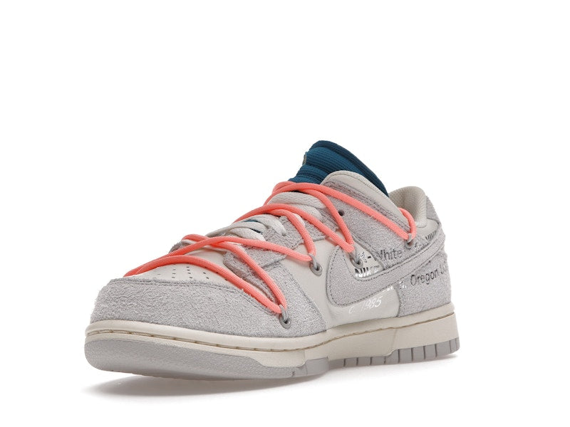Nike Dunk Low Off White Lot 19 - Sail/Neutral Grey-Orange Pulse - DJ0950-119 - 14