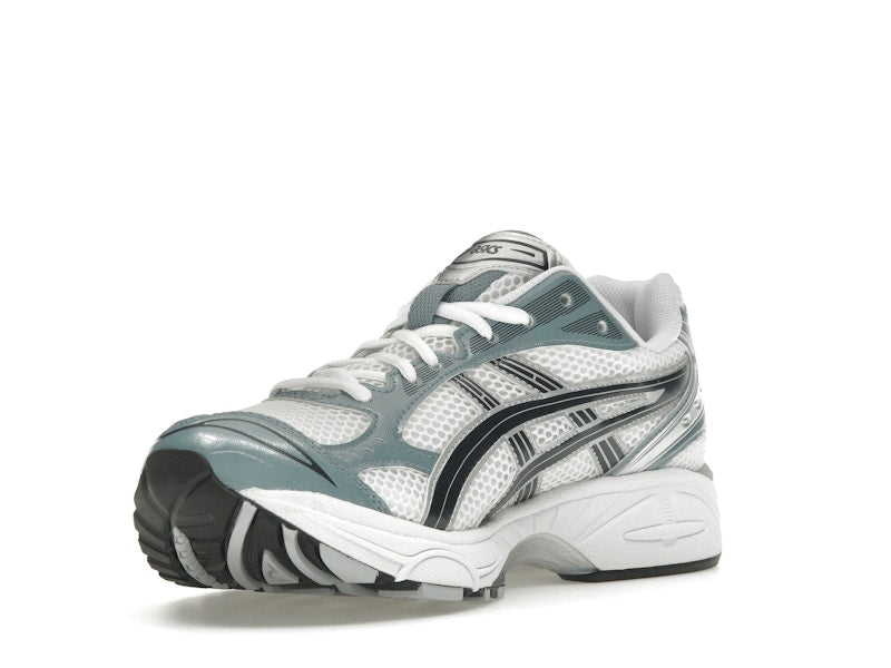Asics Gel-Kayano 14 White Fjord Grey, vista a 360 gradi 14 di 36