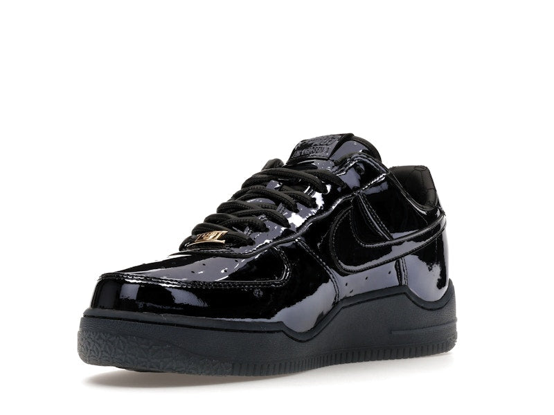 Nike Air Force 1 Low Lebron James Black Patent - Black/Black/Metallic Gold - IO6129-001 - 14