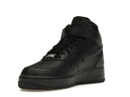 Nike Air Force 1 Mid Supreme Black, vista a 360 gradi 14 di 36