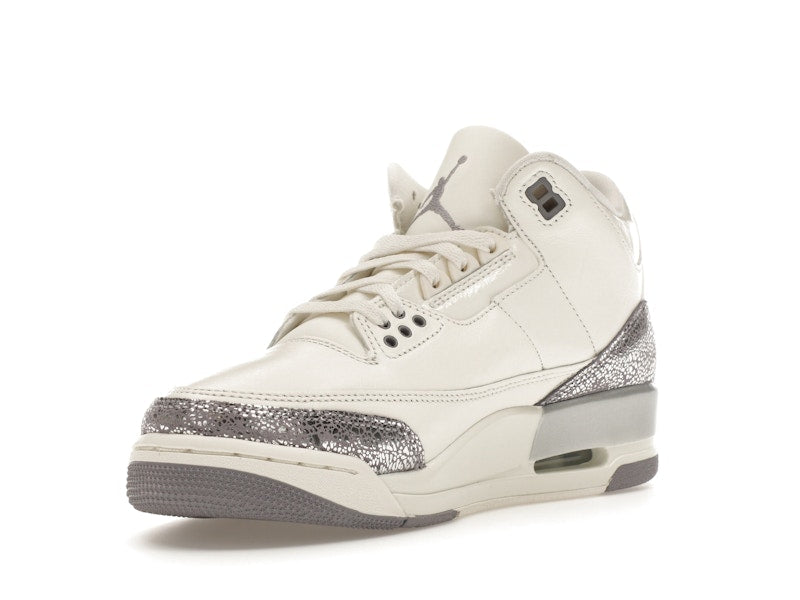Air Jordan 3 Retro Sail Cement Grey, vista a 360 gradi 14 di 36