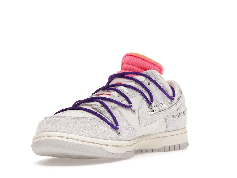 Nike Dunk Low Off White Lot 15, vista a 360 gradi 14 di 36
