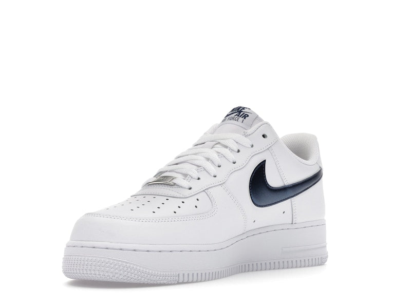 Nike Air Force 1 Low 07 Lv8 Team Usa World Cup - White/Midnight Navy/University Red/Metallic Gold - IQ0407-100 - 14