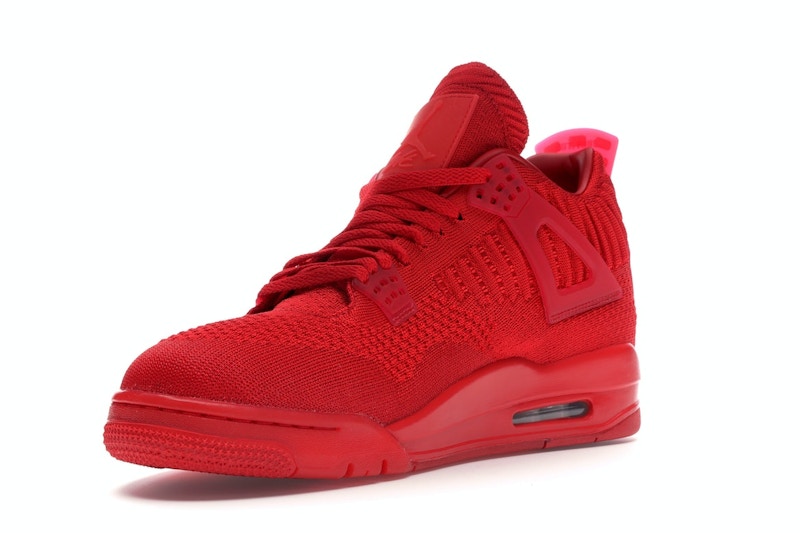 Air Jordan 4 Retro Flyknit Red - University Red/Black-University Red - AQ3559-600 - 14
