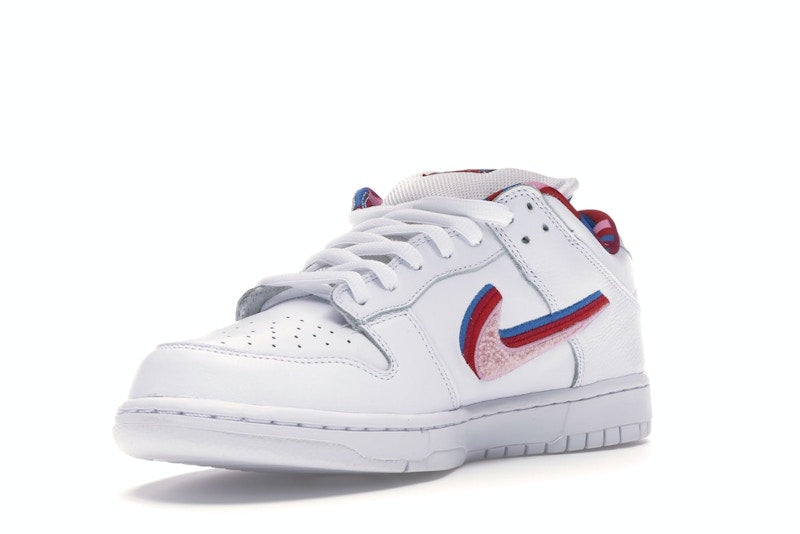 Nike Sb Dunk Low Parra - White/Red-Pink - CN4504-100 - 14