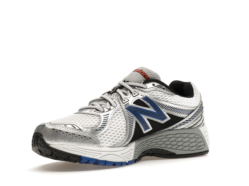 New Balance 860v2 White Team Royal Silver - White/Team Royal - ML860XB - 15