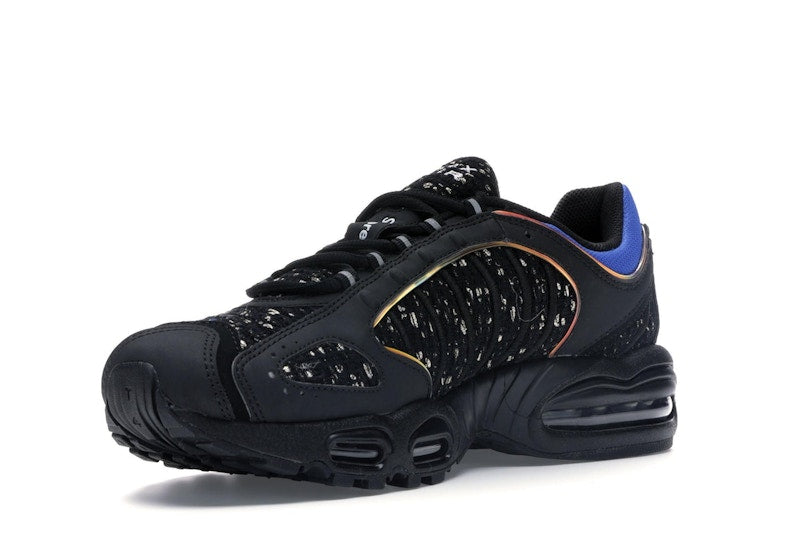 Nike Air Max Tailwind 4 Supreme Black, vista a 360 gradi 15 di 36