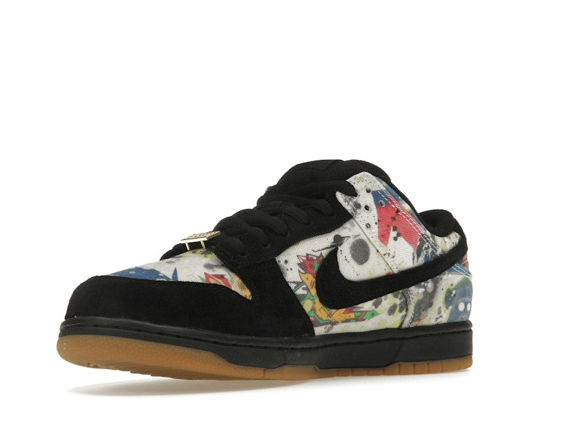 Nike SB Dunk Low Supreme Rammellzee, vista a 360 gradi 15 di 36