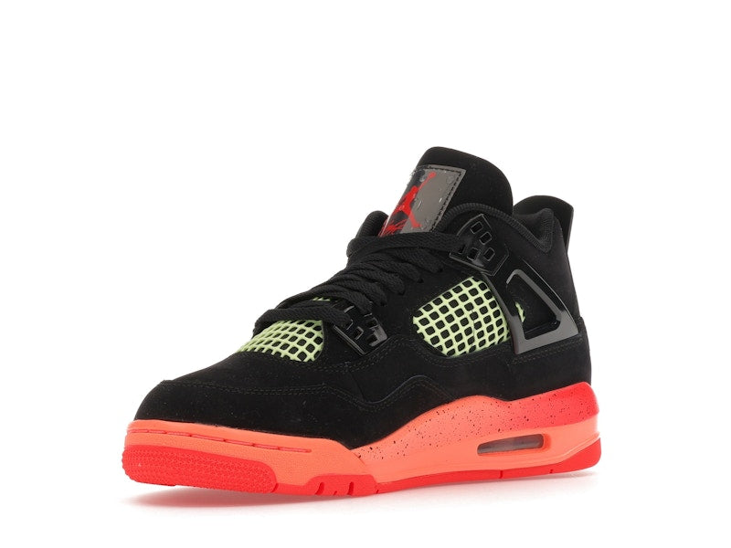 Air Jordan 4 Retro Black Infrared Barely Volt (GS) - Black/Infrared 23/Bright Mango/Barely Volt/White - II1271-001 - 15