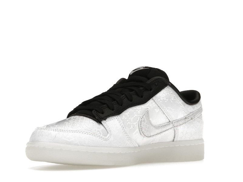 Nike Dunk Low Clot Fragment White - White/Black - FN0315-110 - 15