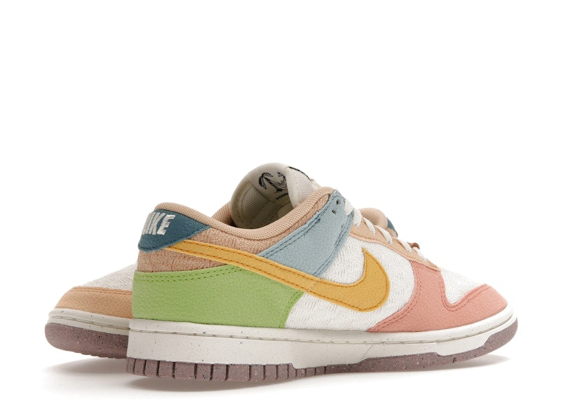 Nike Dunk Low Retro Sun Club Multi (W) - Sail/Sanded Gold-Light Madder Root - DQ0265-100 - 15