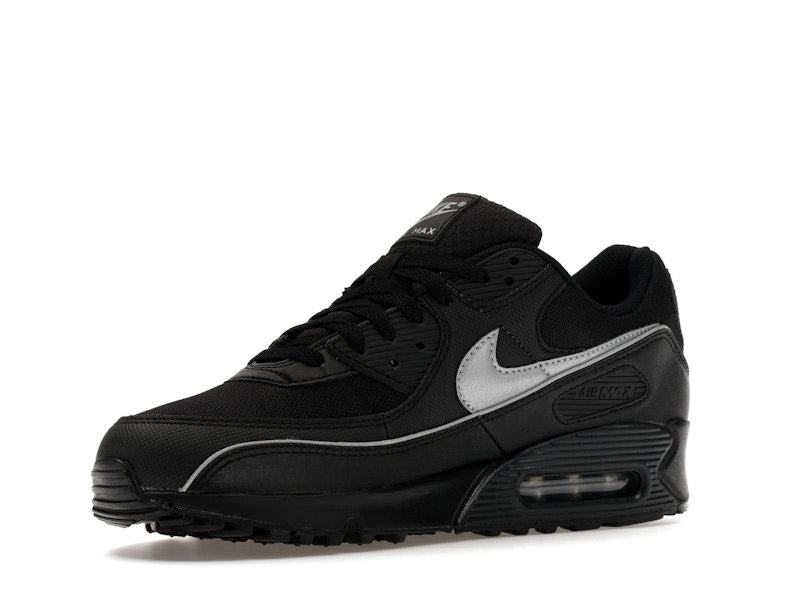 Nike Air Max 90 Premium Black Reflective - Black/Black/Anthracite/Multi-Color - HV4517-002 - 15