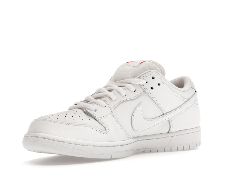 Nike Sb Dunk Low Pro Triple White - White/White/White/White - FJ1674-100 - 15