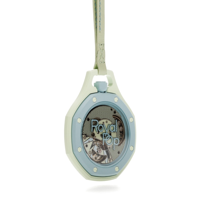 Swatch x Audemars Piguet AP Bioceramic Royal Pop Blaue Acht SSX03L101N, vista a 360 gradi 15 di 36