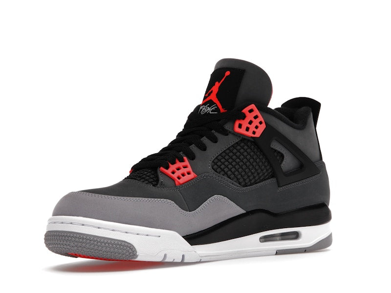 Air Jordan 4 Retro Infrared - Dark Grey/Infrared 23-Black-Cement Grey - DH6927-061 - 15