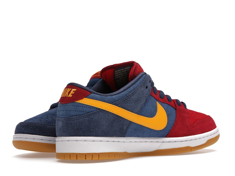 Nike Sb Dunk Low Barcelona - Maroon/Navy-Gold - DJ0606-400 - 15