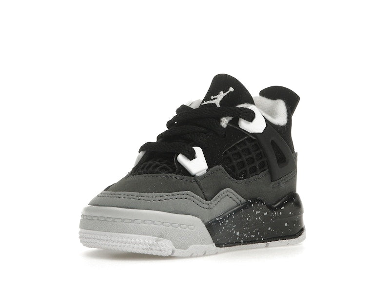 Air Jordan 4 Retro Fear 2024 (TD) - Black/White/Anthracite/Black/Pure Platinum - FV4538-002 - 15