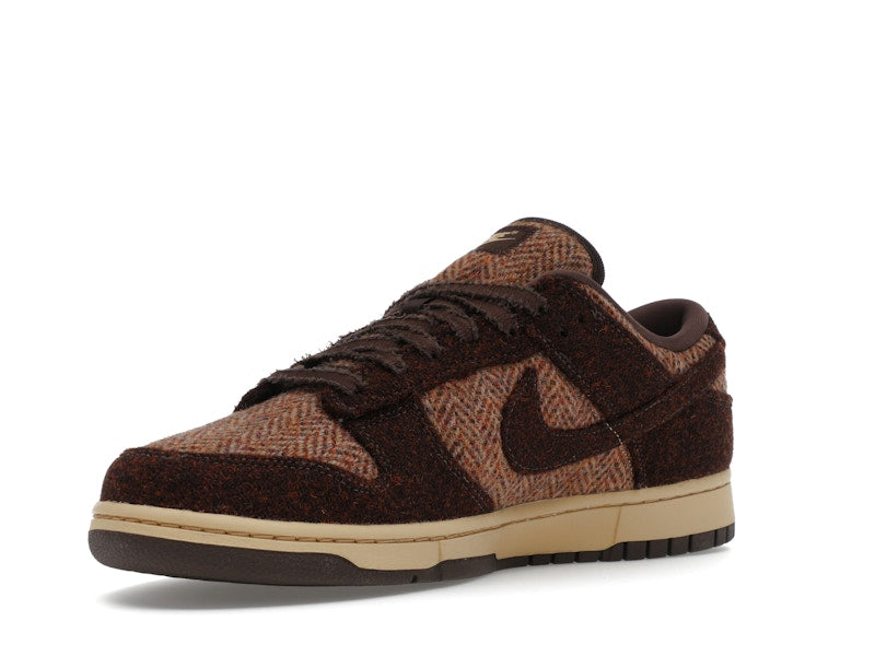 Nike Dunk Low Harris Tweed Sesame Womens - Sesame/Violet Mist/Baroque Brown - IO0052-200 - 15