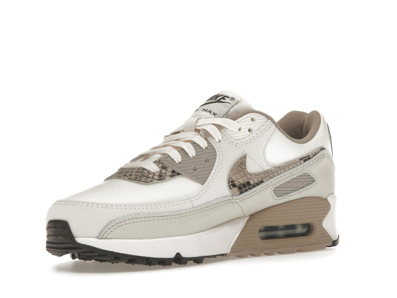 Nike Air Max 90 Light Pink Snakeskin Womens - Pink/Grey - HV4915-100 - 15