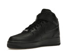 Nike Air Force 1 Mid Supreme Black, vista a 360 gradi 15 di 36
