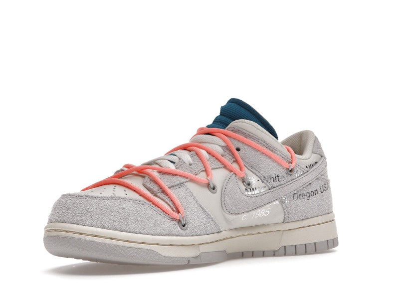 Nike Dunk Low Off White Lot 19 - Sail/Neutral Grey-Orange Pulse - DJ0950-119 - 15