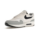 Nike Air Max 1 Platinum Tint Dark Obsidian, vista a 360 gradi 15 di 36