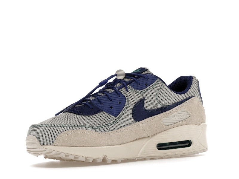 Nike Air Max 90 Coconut Milk Deep Royal Blue, vista a 360 gradi 15 di 36