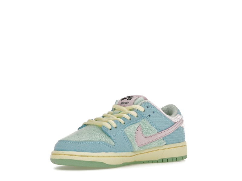 Nike Sb Dunk Low Verdy Visty (PS) - Blue Gaze/Light Arctic Pink/Bicycle Yellow - FZ7195-400 - 15