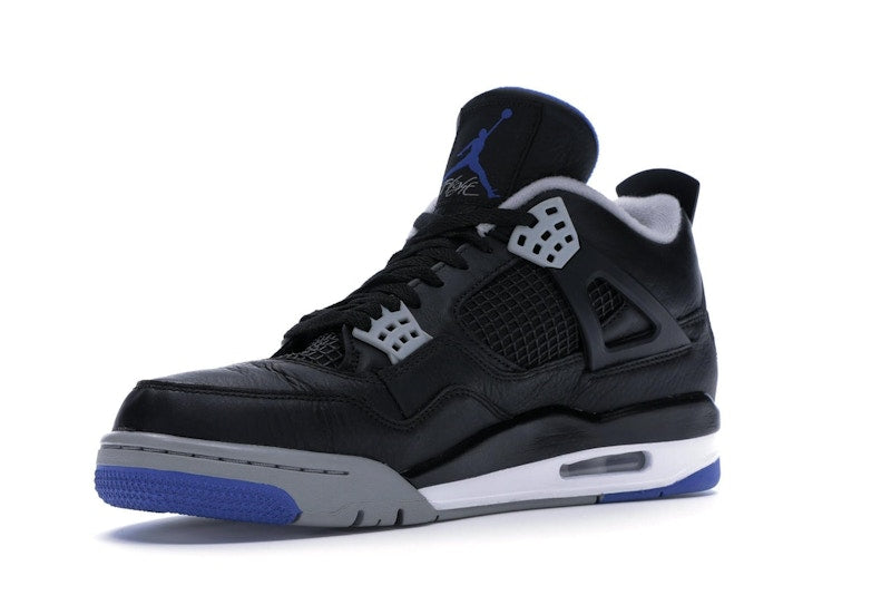 Air Jordan 4 Retro Motorsports Alternate - Black/Game Royal-Matte Silver-White - air-jordan-4-retro-motorsports-alternate - 15