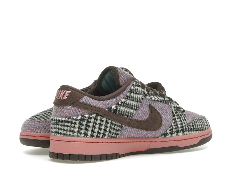Nike Dunk Low Harris Tweed Purple Pink (Women's), vista a 360 gradi 15 di 36