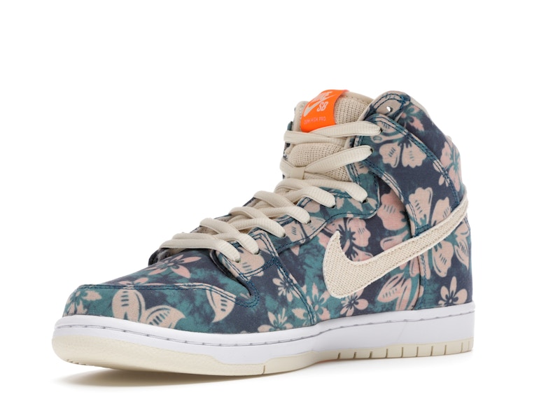 Nike SB Dunk High Hawaii - Sail/Blue-Green Aqua - CZ2232-300 - 15