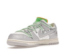 Nike Dunk Low Off White Lot 7 - Sail/Neutral Grey-Vapor Green - DM1602-108 - 15