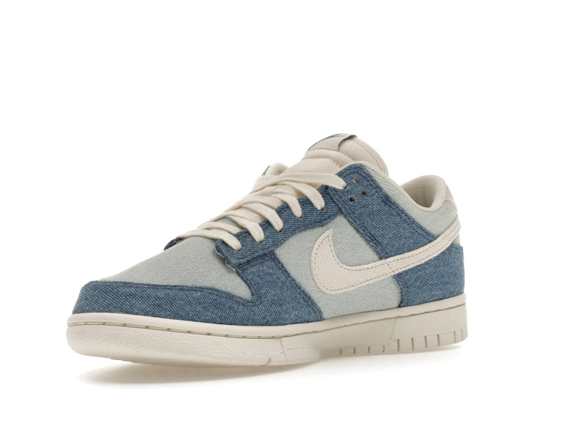 Nike Dunk Low Smokey Blue Denim (Women's), vista a 360 gradi 15 di 36