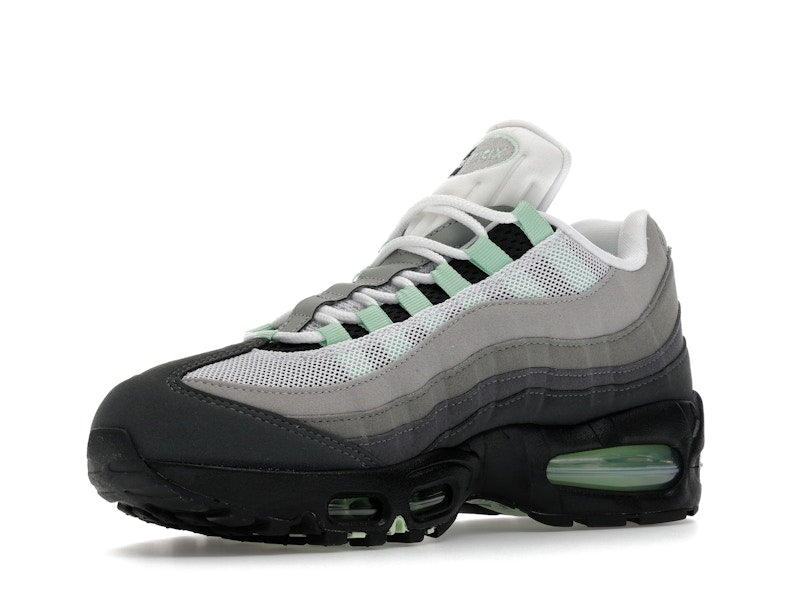 Nike Air Max 95 Og Big Bubble Fresh Mint Womens - Black/Fresh Mint/White/Medium Grey/Anthracite/Light Graphite - HJ5996-005 - 15