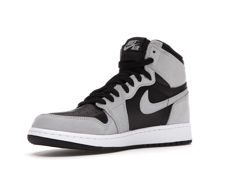 Air Jordan 1 Retro High Black White Light Smoke Grey (GS)