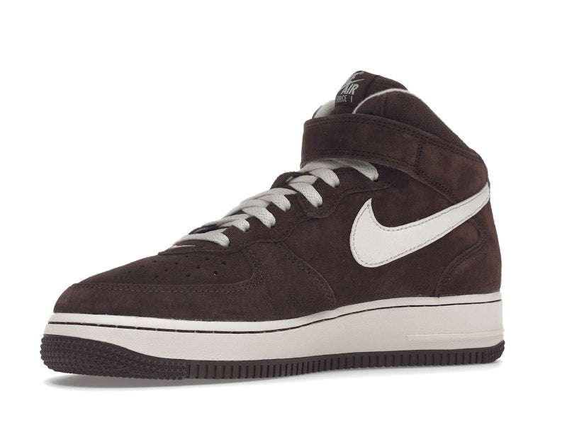 Nike Air Force 1 Mid Qs Chocolate - Chocolate/Cream - DM0107-200 - 16