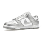 Nike Dunk Low Metallic Silver Womens - White/Metallic Silver/Blue Joy - FV1311-100 - 16
