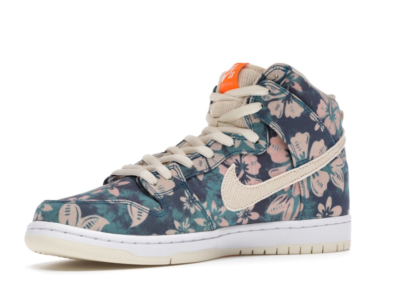 Nike SB Dunk High Hawaii - Sail/Blue-Green Aqua - CZ2232-300 - 16