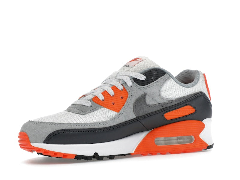 Nike Air Max 90 Summit White Safety Orange Dark Smoke Grey Smoke Grey - Summit White/Safety Orange/Dark Smoke Grey/Smoke Grey - DM0029-108 - 16