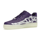 Nike Air Force 1 Low 07 Qs Purple Skeleton Halloween 2021 - Court Purple/Court Purple-White - CU8067-500 - 16