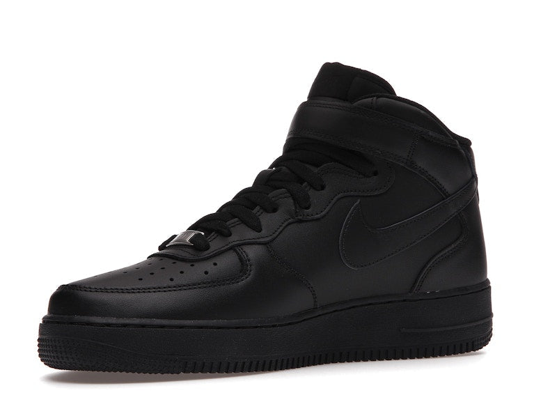Nike Air Force 1 Mid 07 Triple Black 2021 - Black/Black - 315123-001/CW2289-001 - 16