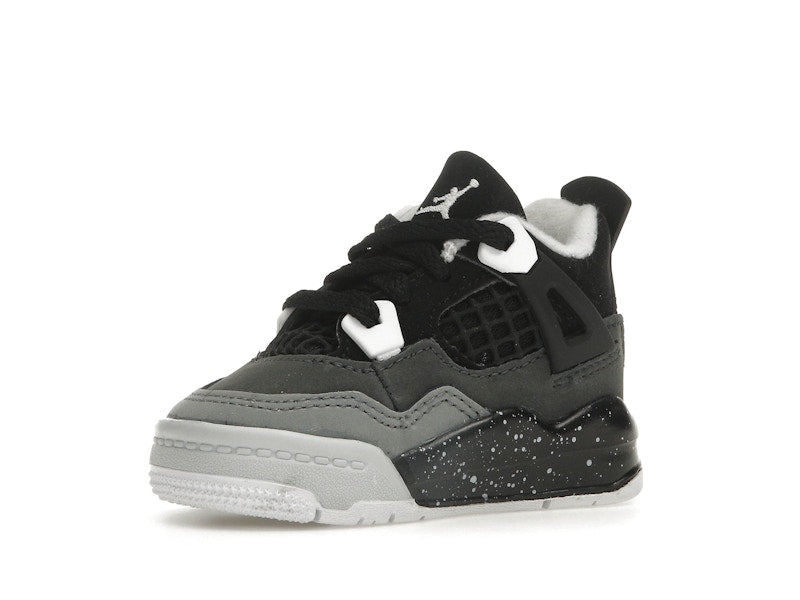 Air Jordan 4 Retro Fear 2024 (TD) - Black/White/Anthracite/Black/Pure Platinum - FV4538-002 - 16