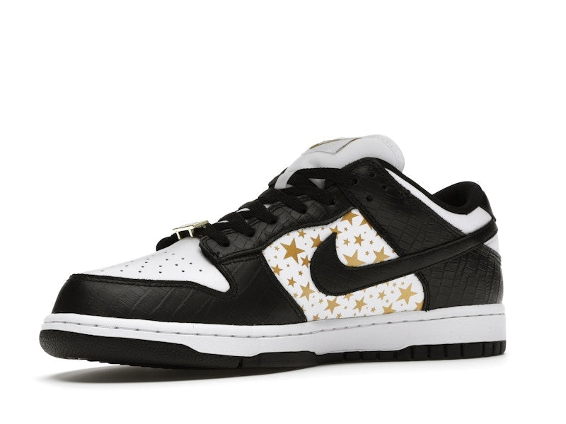 Nike SB Dunk Low Supreme Black, vista a 360 gradi 16 di 36