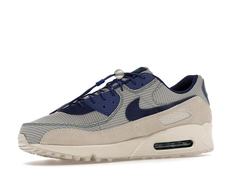 Nike Air Max 90 Coconut Milk Deep Royal Blue, vista a 360 gradi 16 di 36