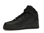 Nike Air Force 1 Mid Supreme Black, vista a 360 gradi 16 di 36
