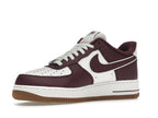 Nike Air Force 1 Low College Pack Night Maroon - Sail/Night Maroon-Gum Medium Brown - DQ7659-102 - 16