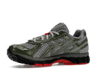 Asics Gel Kayano 121 Up There - Olive Green/Grey/Red - 1203A869-021 - 16