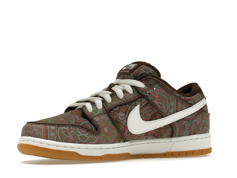 Nike Sb Dunk Low Pro Paisley Brown - Brown/Muli-Color-White-Gum - DH7534-200 - 16