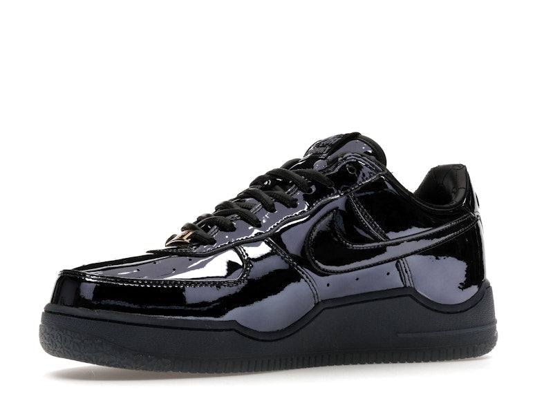 Nike Air Force 1 Low Lebron James Black Patent - Black/Black/Metallic Gold - IO6129-001 - 16
